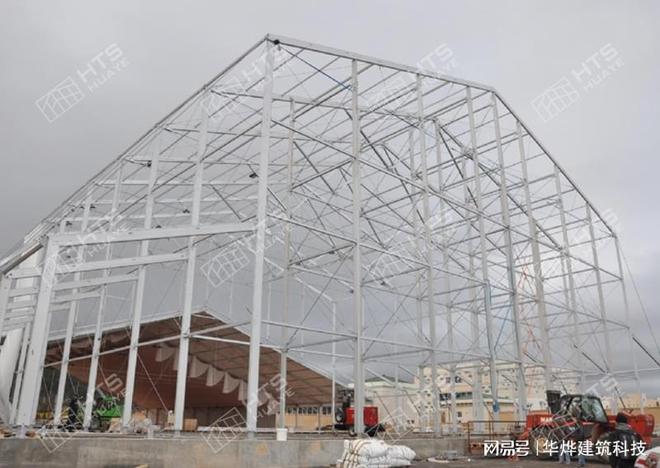 铝合金结构篷房作为临时性建筑的一种