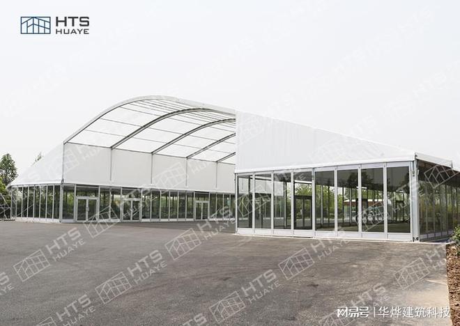 铝合金结构篷房属于临时性建筑且不需要复杂的地基处理