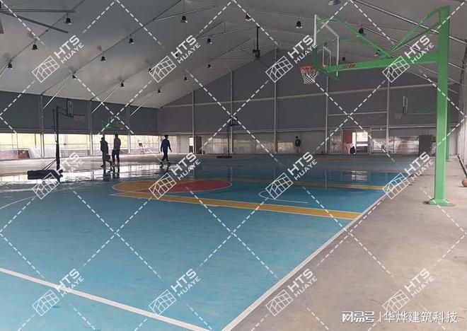 只需要花费很低的造价便可以搭建一座篷房体育场馆(图2)