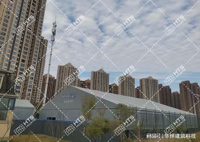 只需要花费很低的造价便可以搭建一座篷房体育场馆
