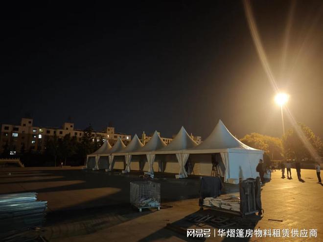 周口篷房出租可以搭建的篷房尺寸和价格范围是多少？(图2)