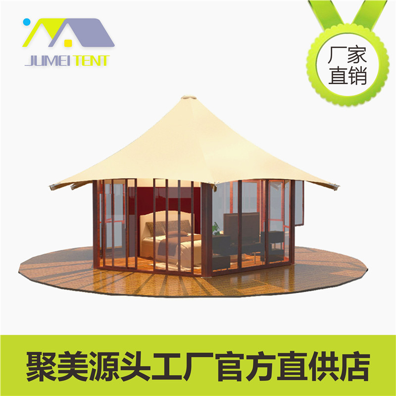 温泉周边野奢帐篷民宿项目的规划建议(图1)