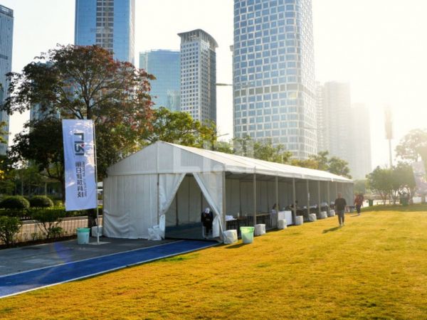 丽日建筑科技成为横琴马拉松赛事篷房官方支持商(图2)
