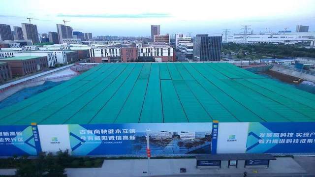 防尘天幕系统：绿色施工新标杆破解建筑扬尘治理难题的科技利器