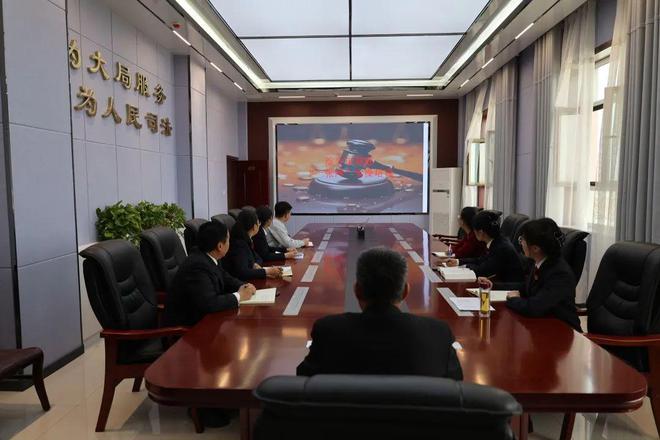阿克塞县法院：综合审判庭开展“一张网”应用实操培训会(图2)