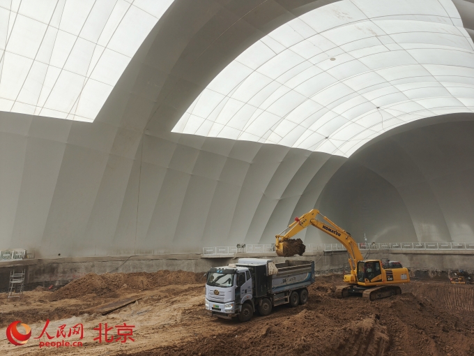 北京启动扬尘专项治理 工地罩“外衣”防尘又降噪(图1)