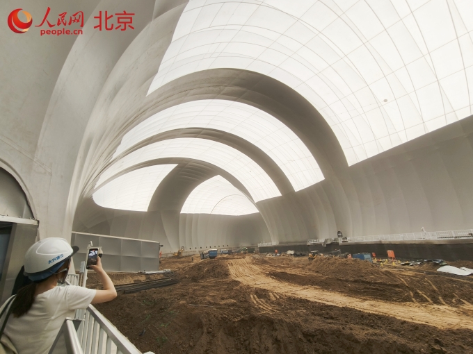 北京启动扬尘专项治理 工地罩“外衣”防尘又降噪(图2)